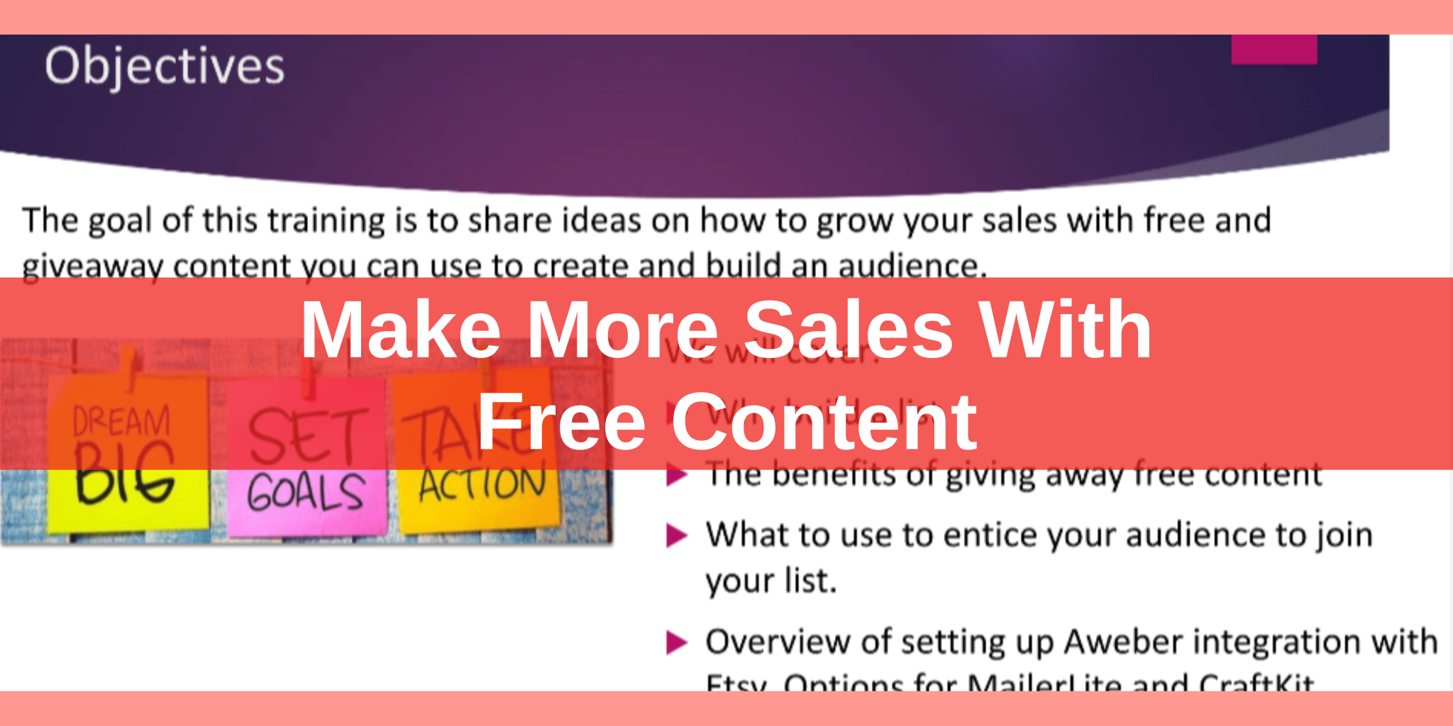 Make More Sales With Free Content