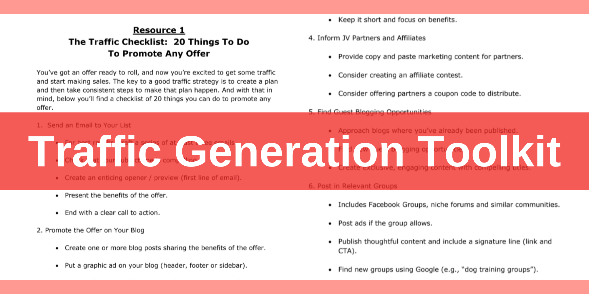 Traffic Generation Toolkit