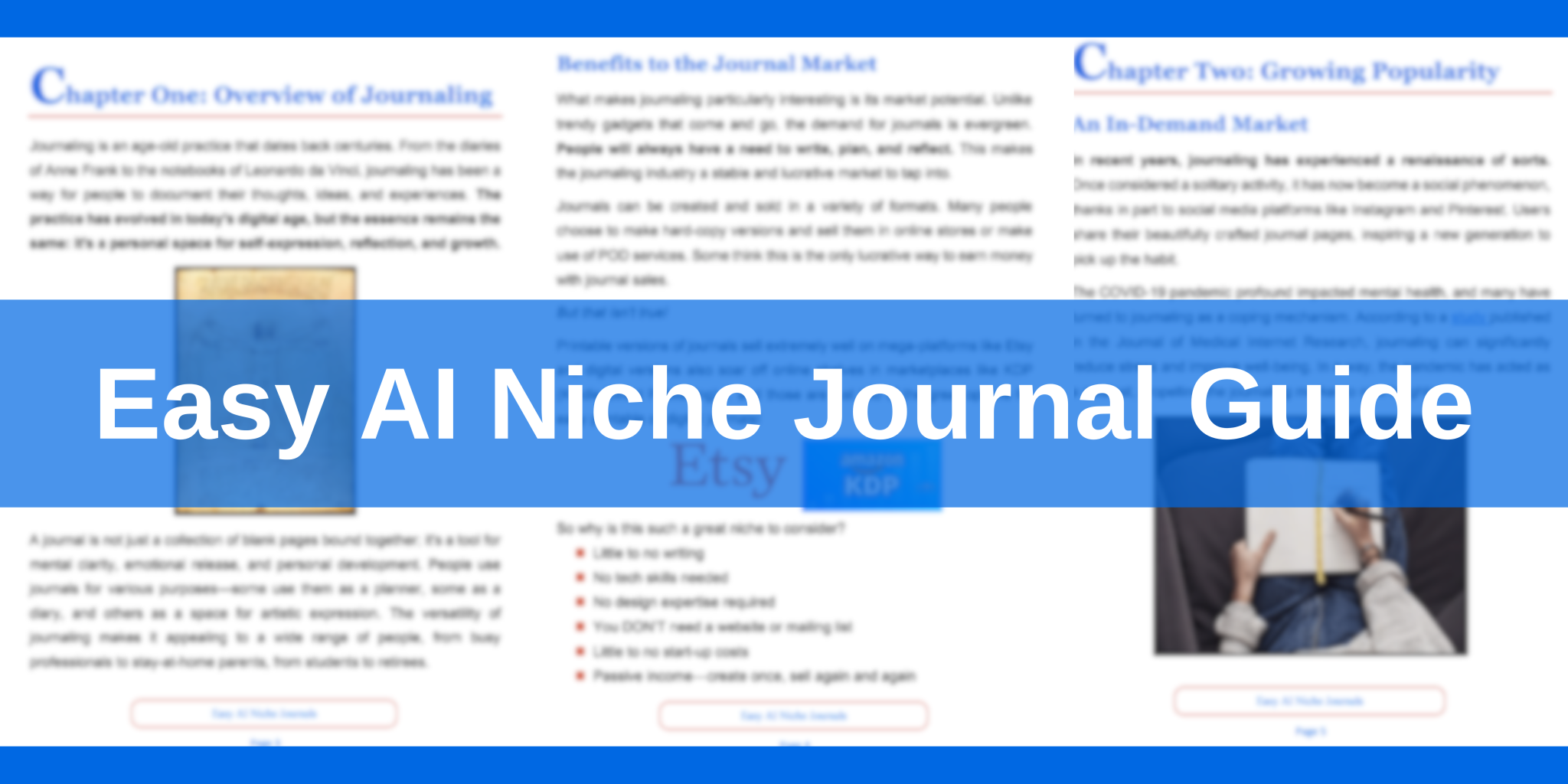 Easy AI Niche Journal Guide