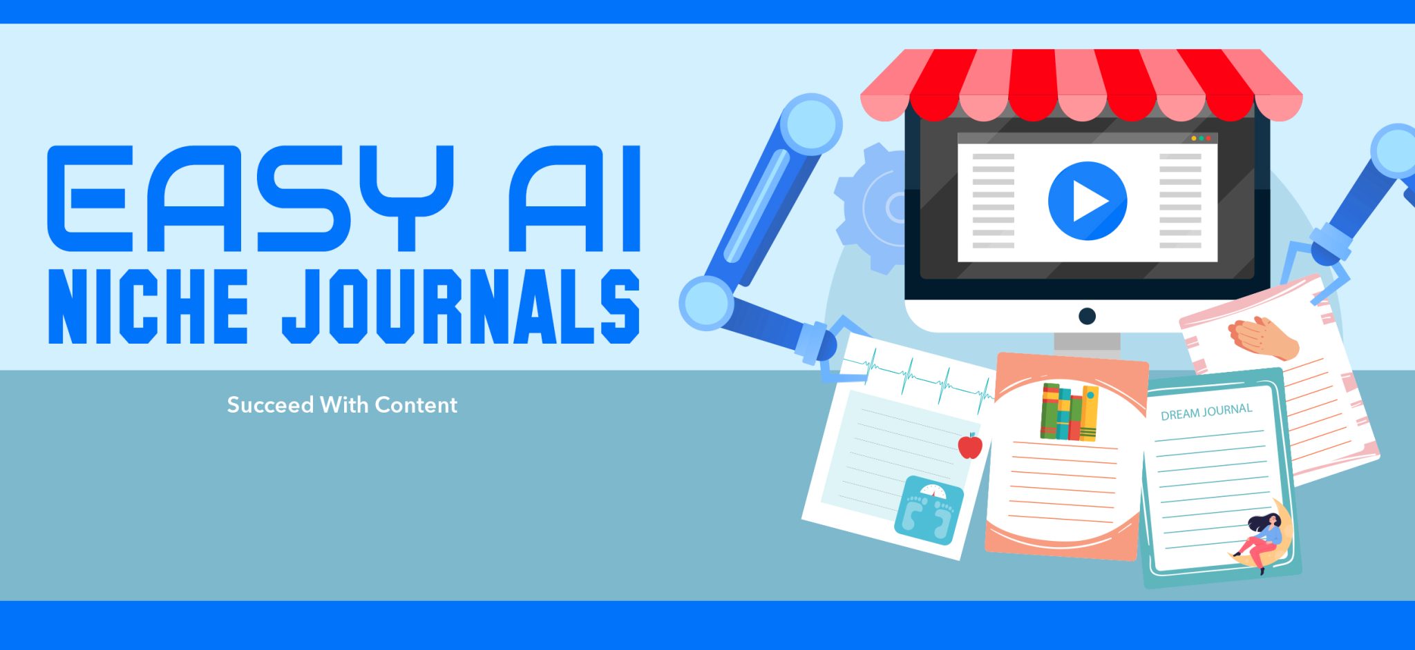 Easy AI Niche Journals Banner
