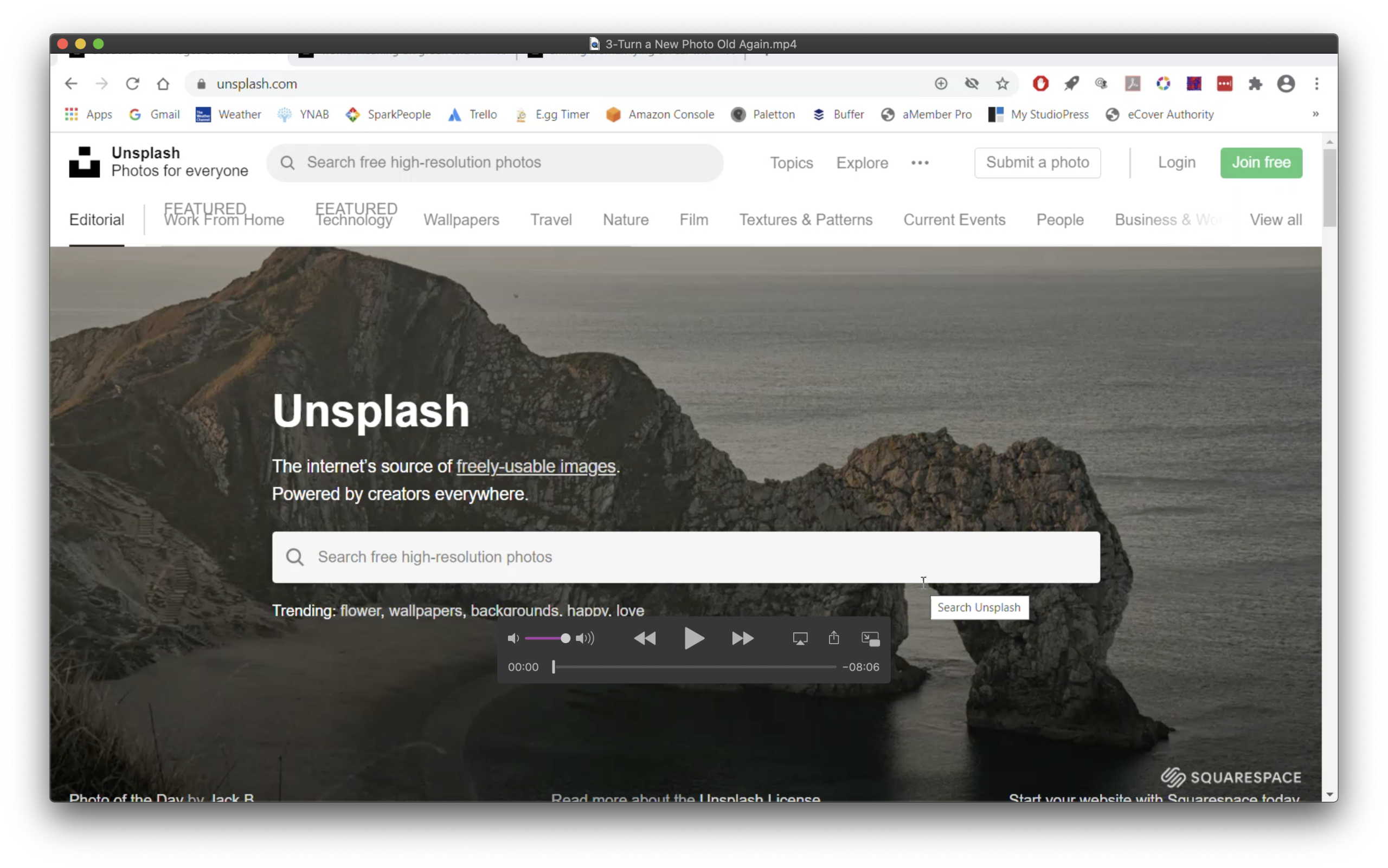 video screenshot