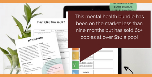 CBT Worksheets Anxiety Bundle