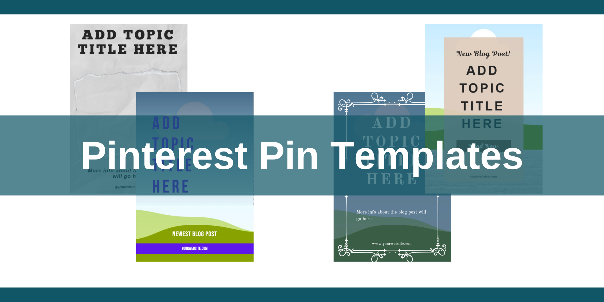 Pinterest Pin Templates