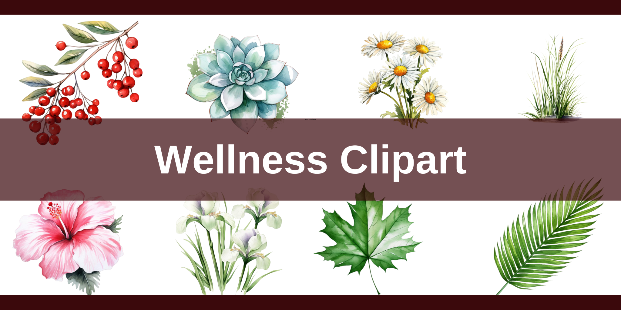 Wellness Clipart Packs