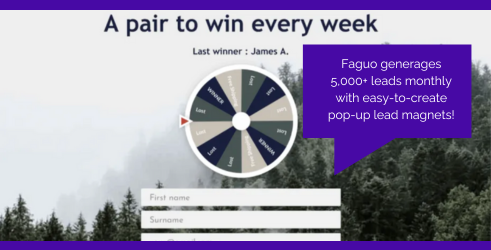 Easy-to-Create Pop-up Lead Magnets By Faguo