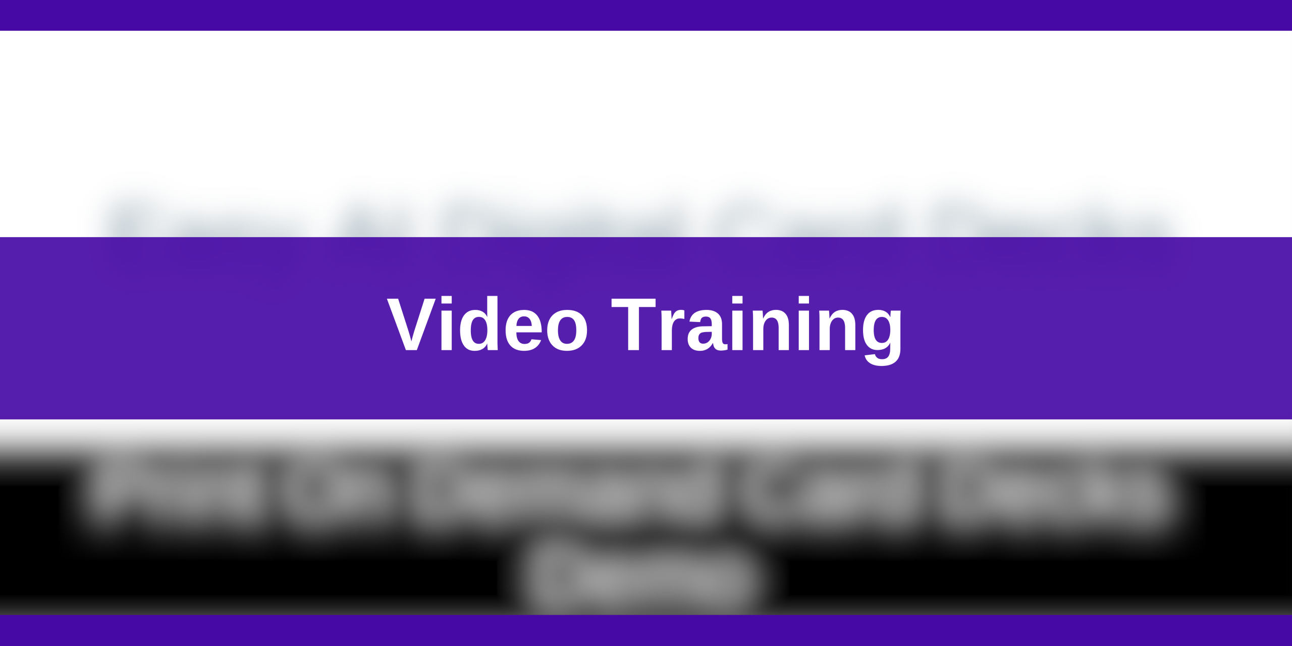 Video Training Purple, Rectangle, Violet, Font, Magenta, Electric blue, Parallel, Brand, Graphics, Logo