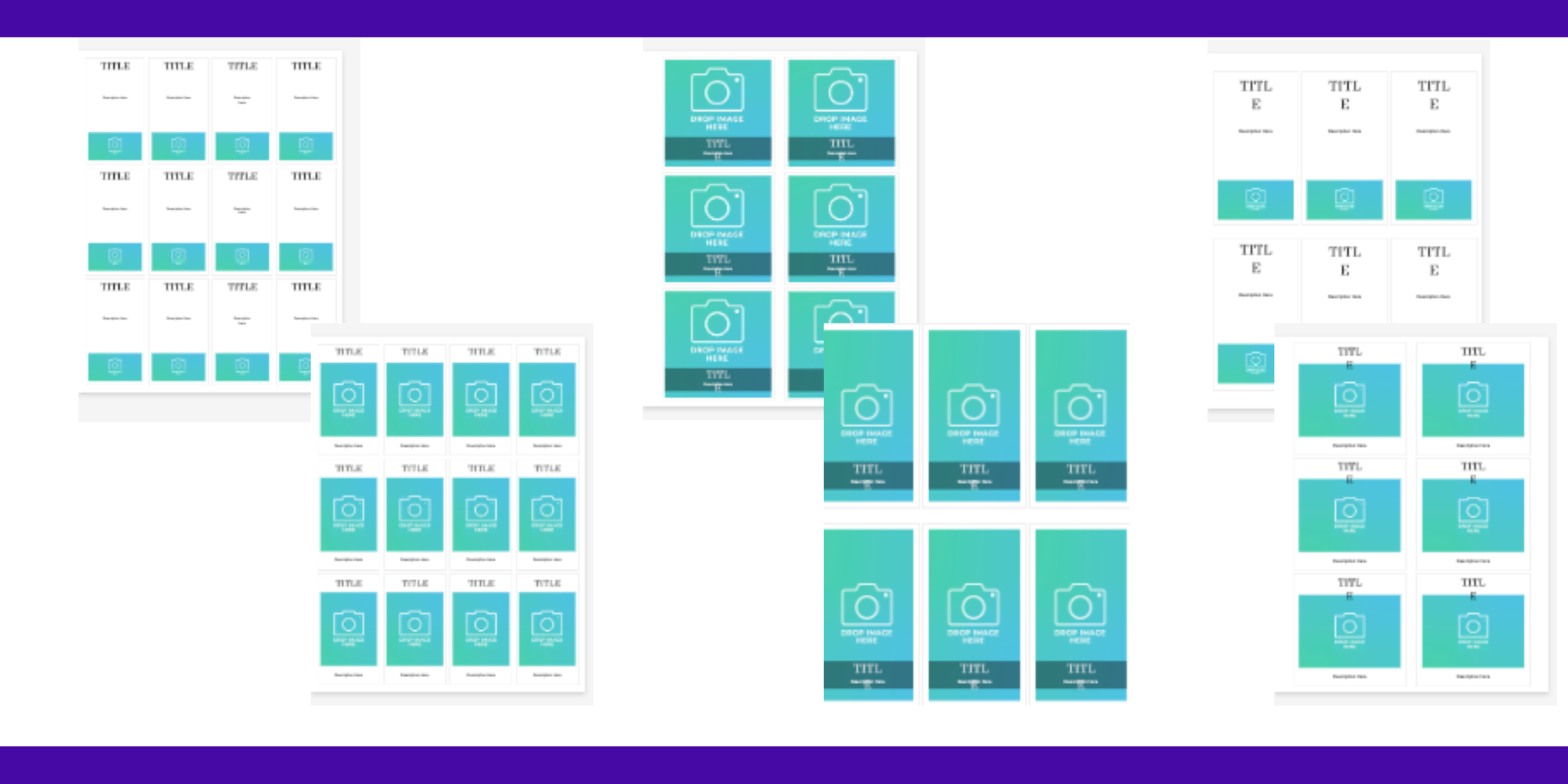 slide showing card template images Colorfulness, Rectangle, Font, Parallel, Pattern, Circle, Screenshot, Number, Electric blue, Square