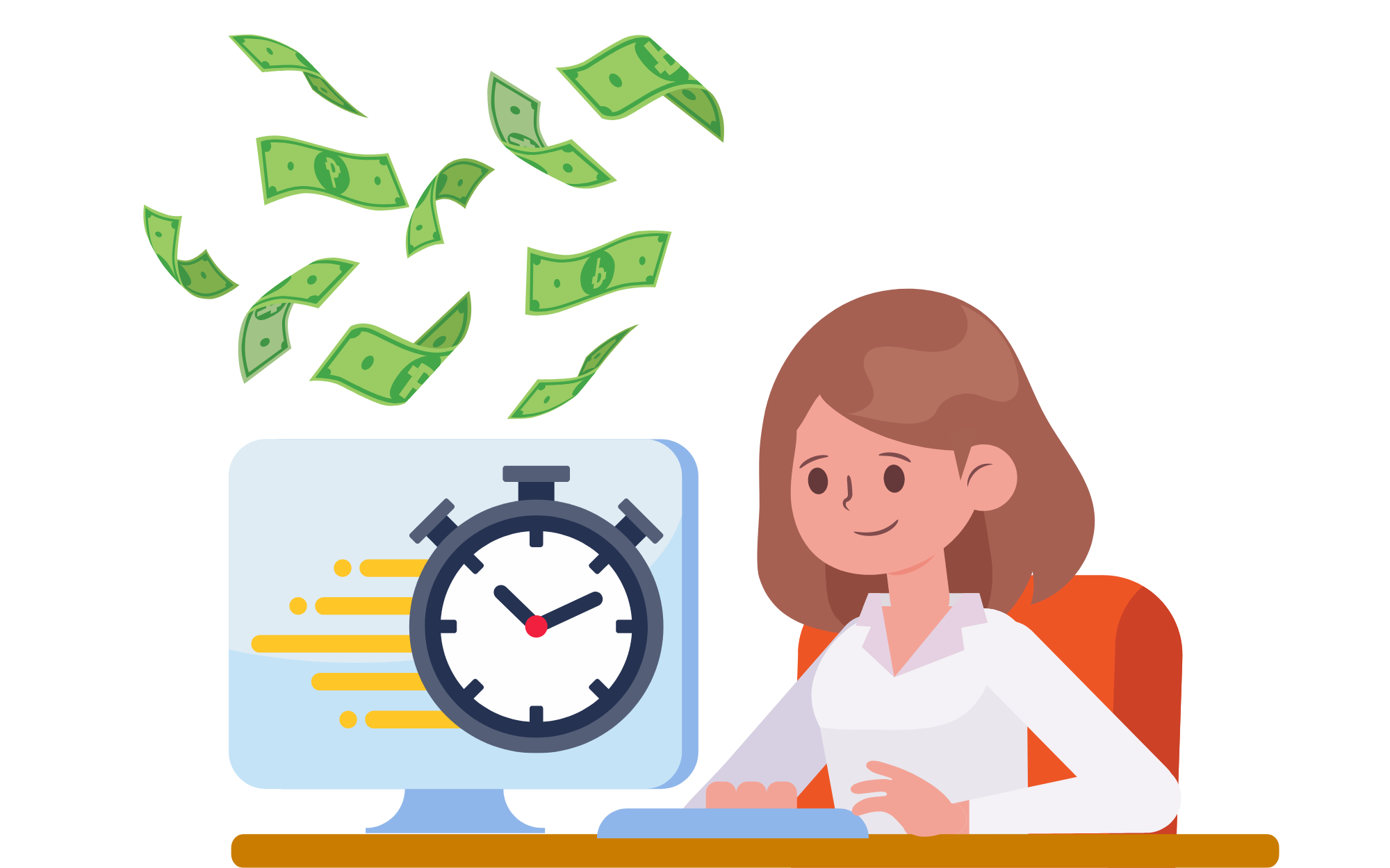 Short, long graphics for sales pages