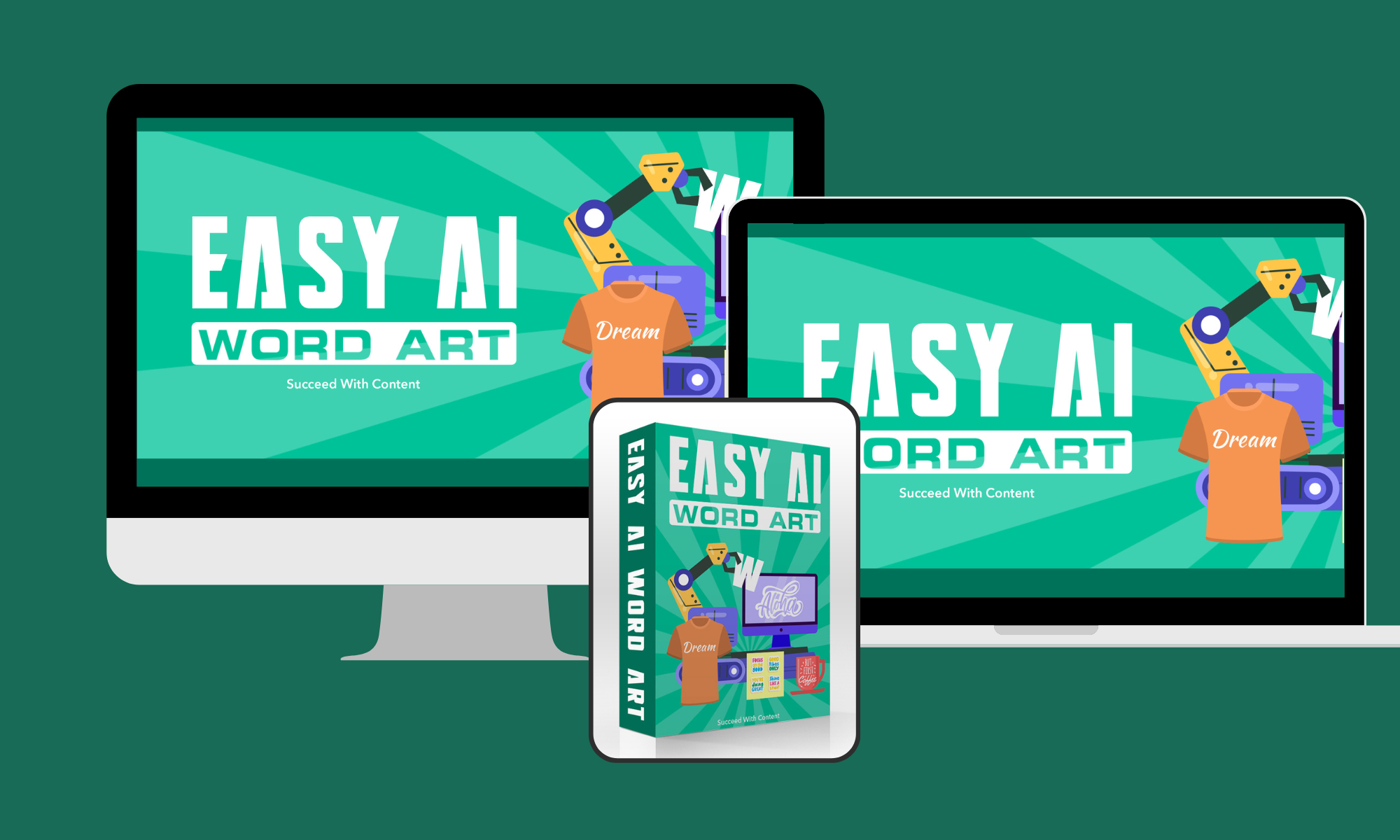 Word Art sales page title