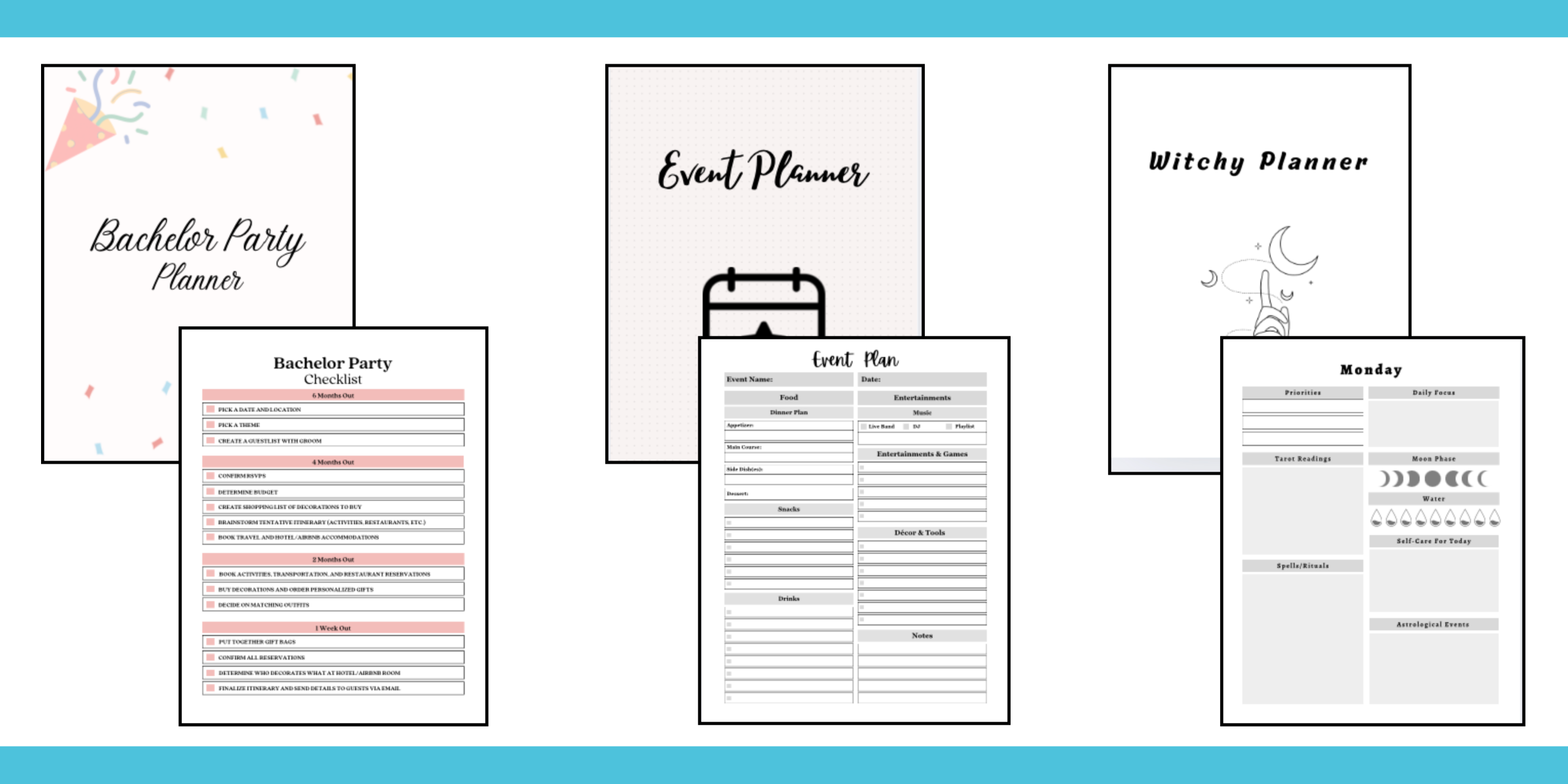 Planner and Journal Templates 1