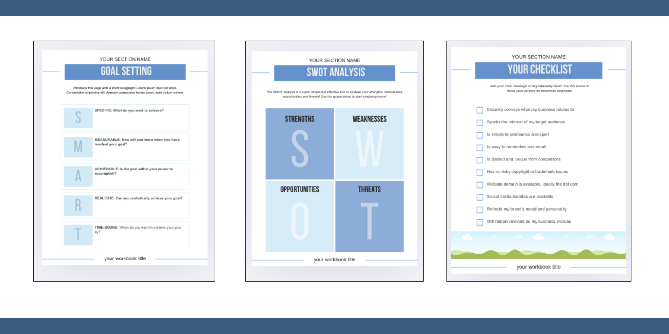 Workbook Templates (3)