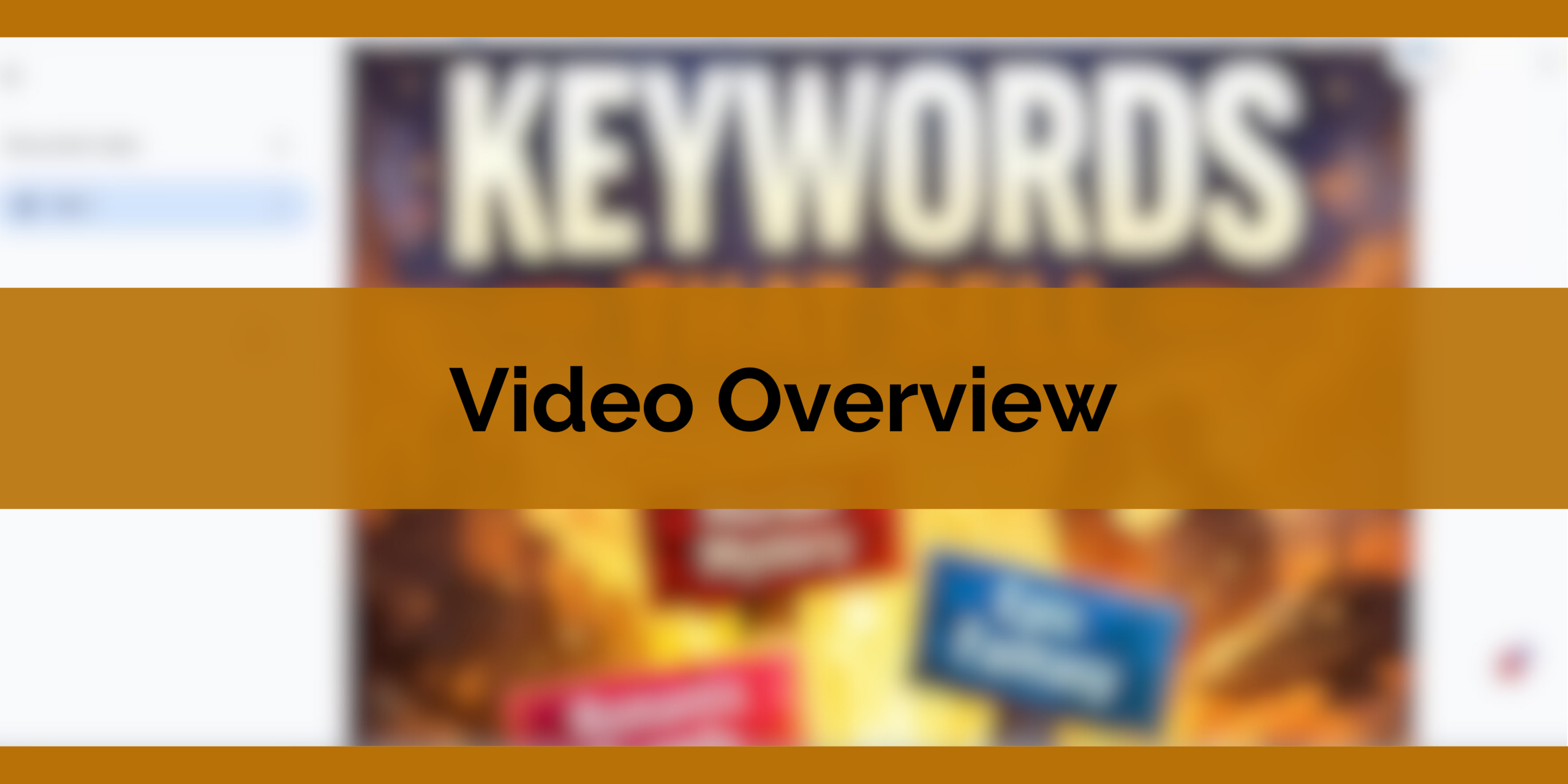 Video Overview