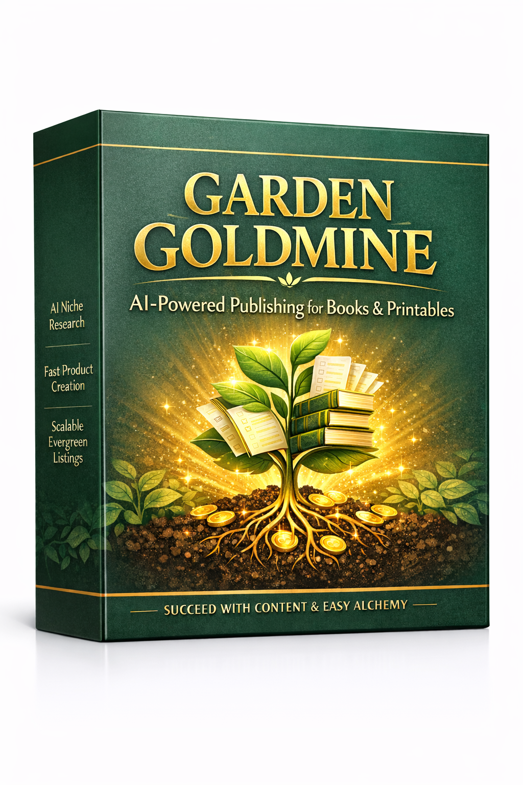 Garden Goldmine: AI-Powered Publishing for Books & Printables