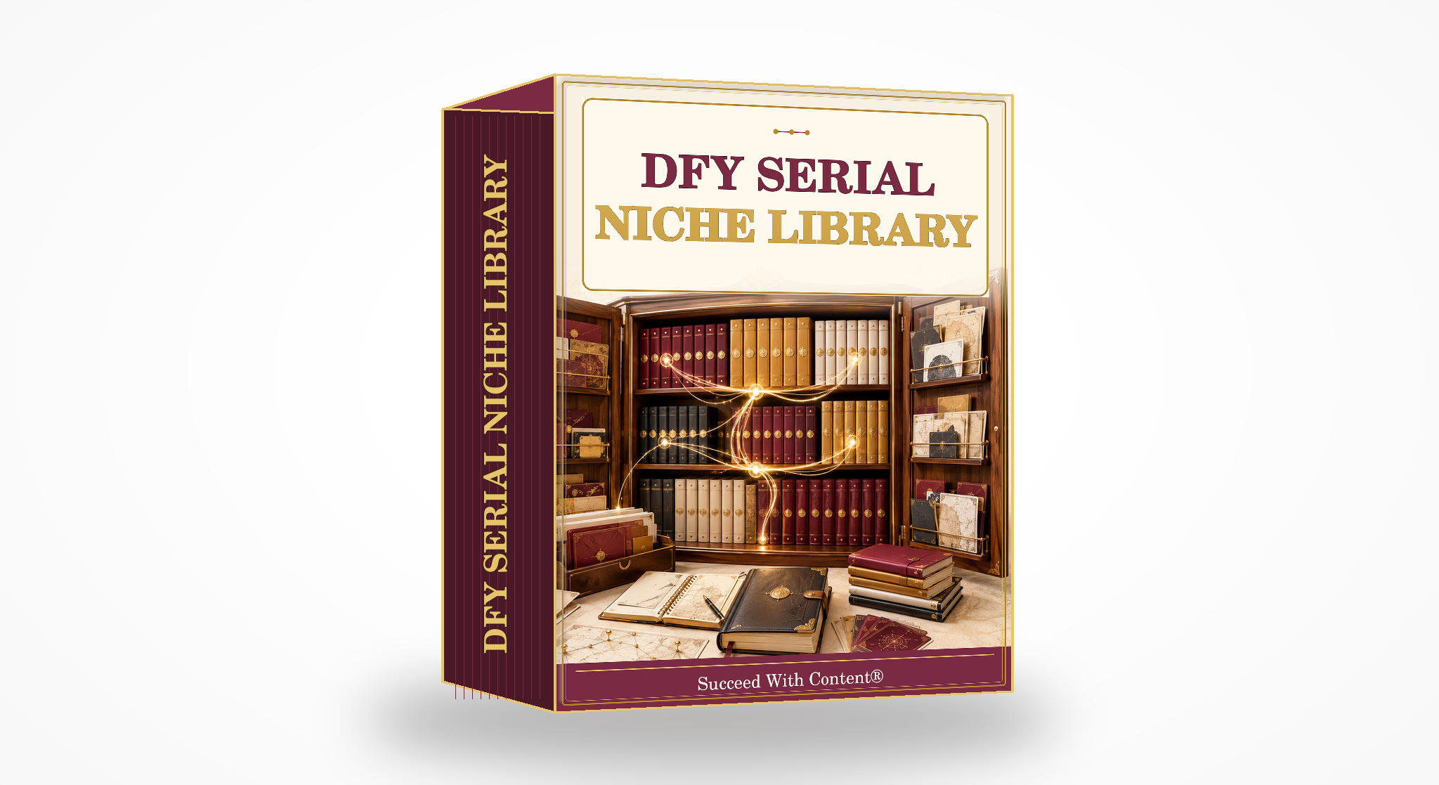 DFY Serial Niche Library Product Box