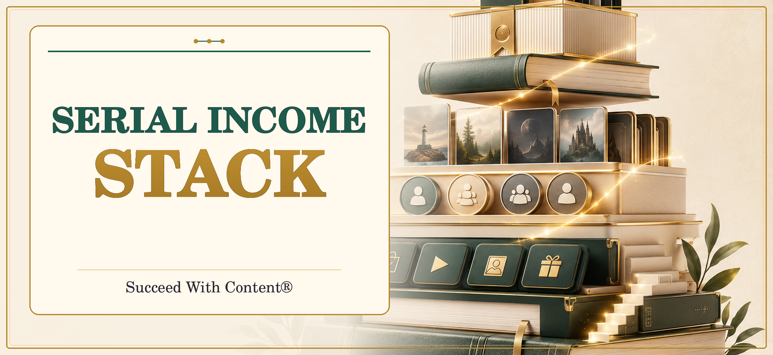 Serial Income Stack Banner